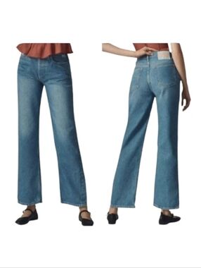 Anthropologie BOYISH Ziggy High Rise Relaxed Rigid Straight Jeans NWT